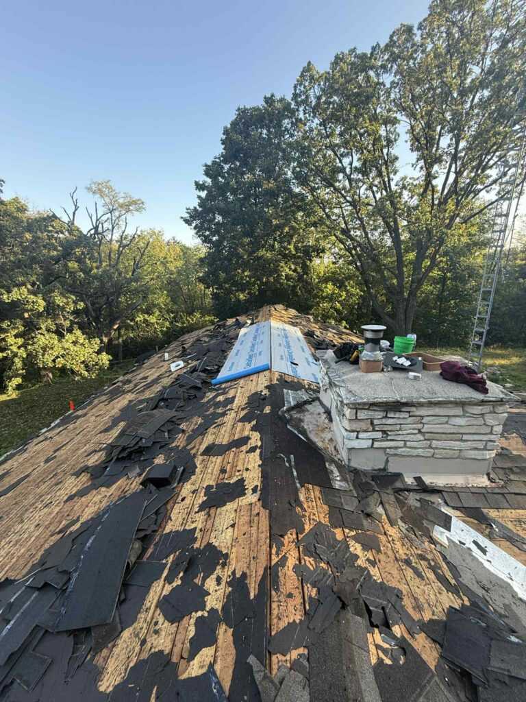 during Landmark Full Roof Replacement in Palmyra WI 2